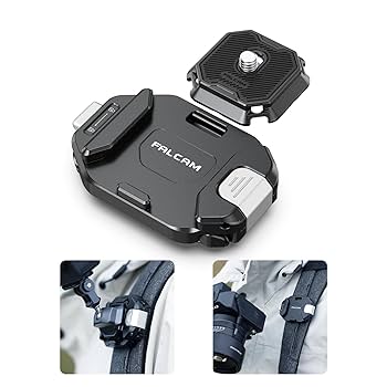 Amazon.co.jp: Ulanzi F38バックパックストラップクリップ